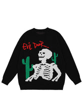 画像をギャラリービューアに読み込む, PDMAS ''SKELETON'' PULLOVER SWEATSHIRT - KN313