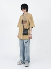 画像をギャラリービューアに読み込む, PDMAS-VINTAGE DYED POLO SHIRT-PDTS014