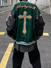 画像をギャラリービューアに読み込む, PDMAS ''CROSS'' VARSITY JACKET - JT498