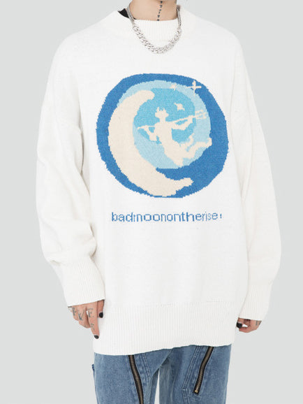 PDMAS ''MOON'' PULLOVER SWEATSHIRT - KN308
